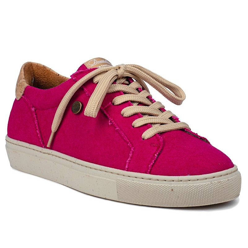 Made in Portugal EU36-42 Eco-Friendly Organic Cotton Canvas Color Flamingo